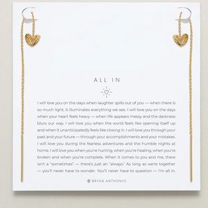 ALL IN THREADER EARRINGS